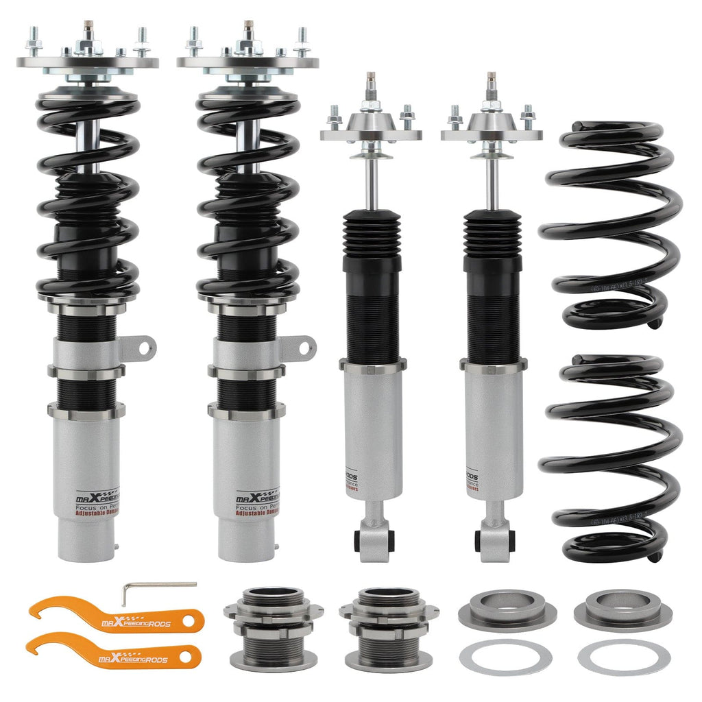 Buy Adjustable Damper Coilover Coilovers Compatible For BMW E46 3-Series  Models 98-06 Suspension Struts and others