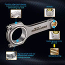 H-Beam Connecting Rods compatible for Audi/VW V6 Engine 2.6L 2.8L 2.7T