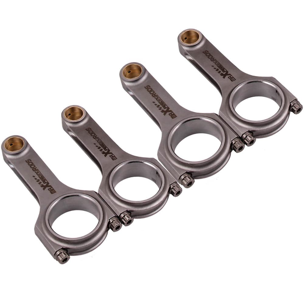 H-beam connecting rod kit compatible for Toyota 4AG 4AGE AE86 Corolla