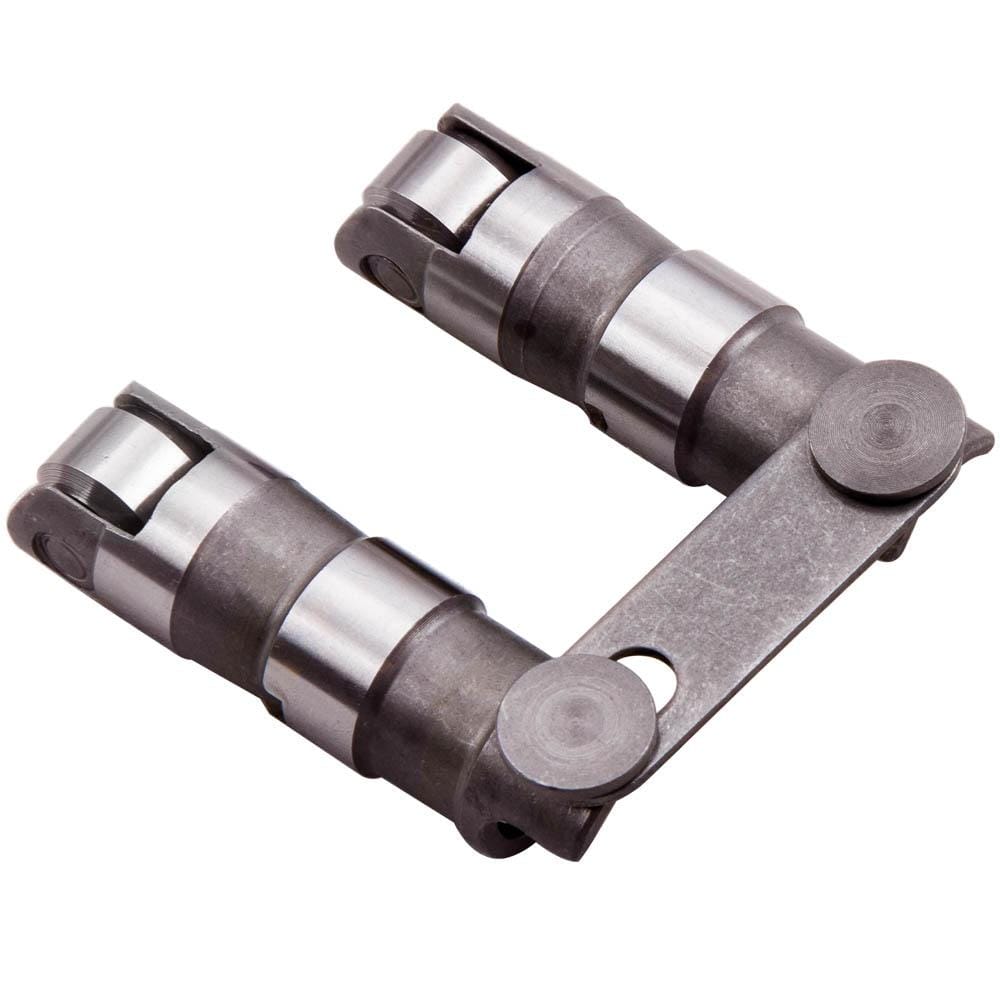 GELUOXI Retro-Fit Roller Lifters And Link Bar Small Block Combo For Chevy Sbc V8 1955 1983 8pcs