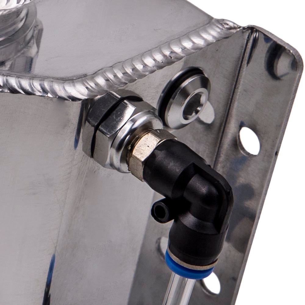 Vaso Di Expansione Universale In Alluminio Argento Per Auto - Catch Tank Radiator