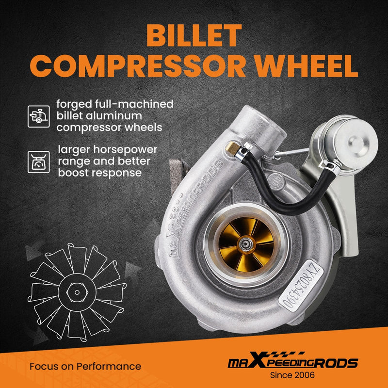 Billet Turbo charger for 1.5L to 2.5L any 4/6 cylinder engine